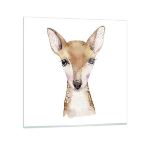 Glass picture - Nature of Innocence - 60x60 cm