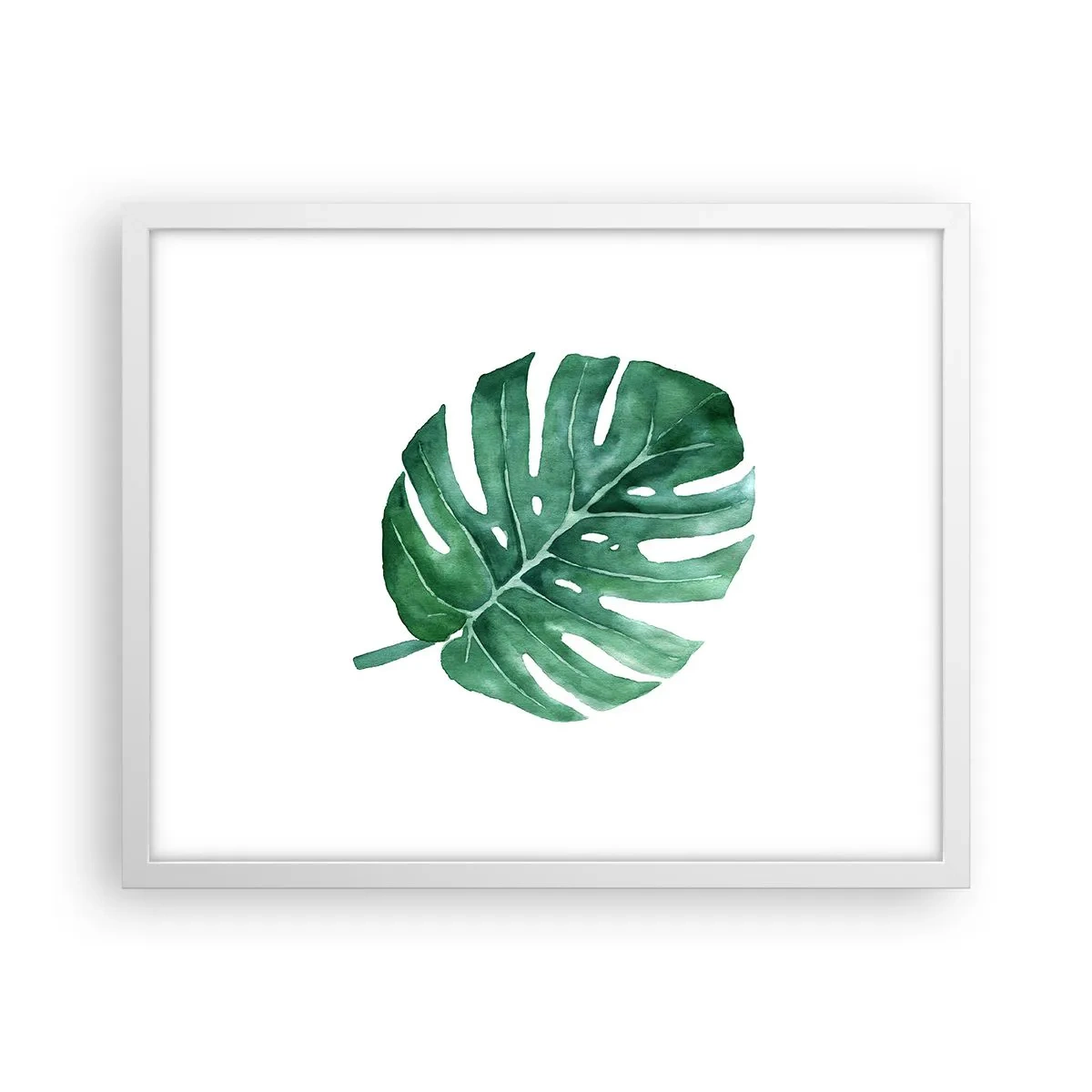 Poster in white frmae - Green Concept - 50x40 cm