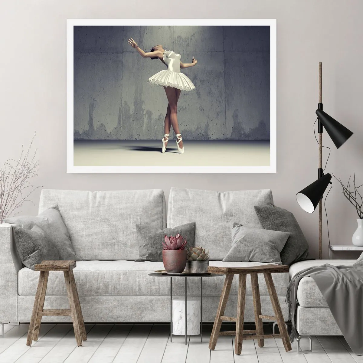 Poster - Light like a Bird - 70x50 cm