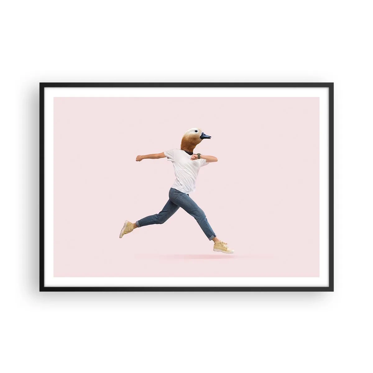 Poster in black frame - Pinch of Absurd - 100x70 cm