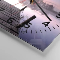 Clock face with numbers