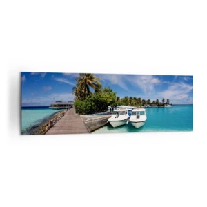 Canvas picture - So Paradise Exists - 160x50 cm