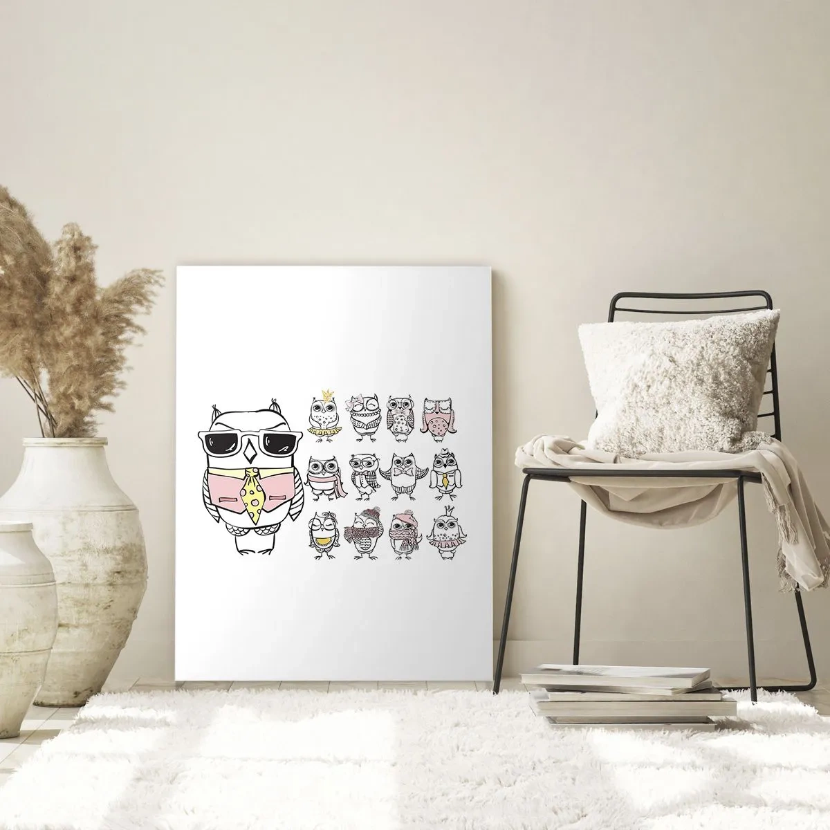 Glass picture - So Many Roles to Play - 80x120 cm