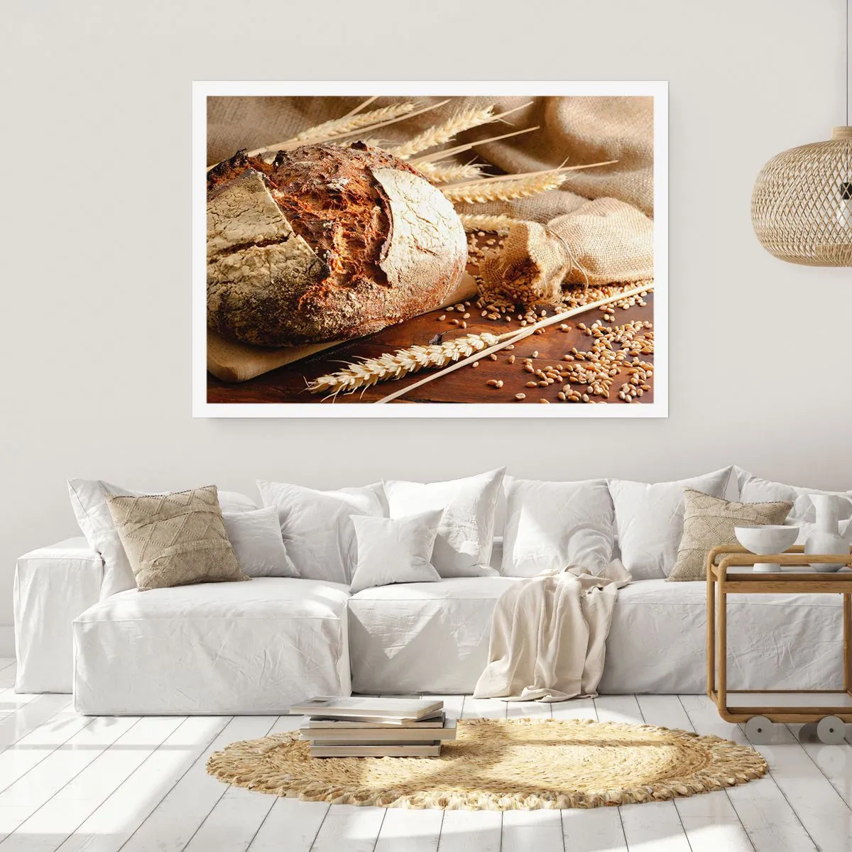 Poster - Tasty, Fragrant, Crunchy - 50x40 cm