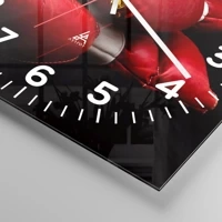 Clock face with numbers