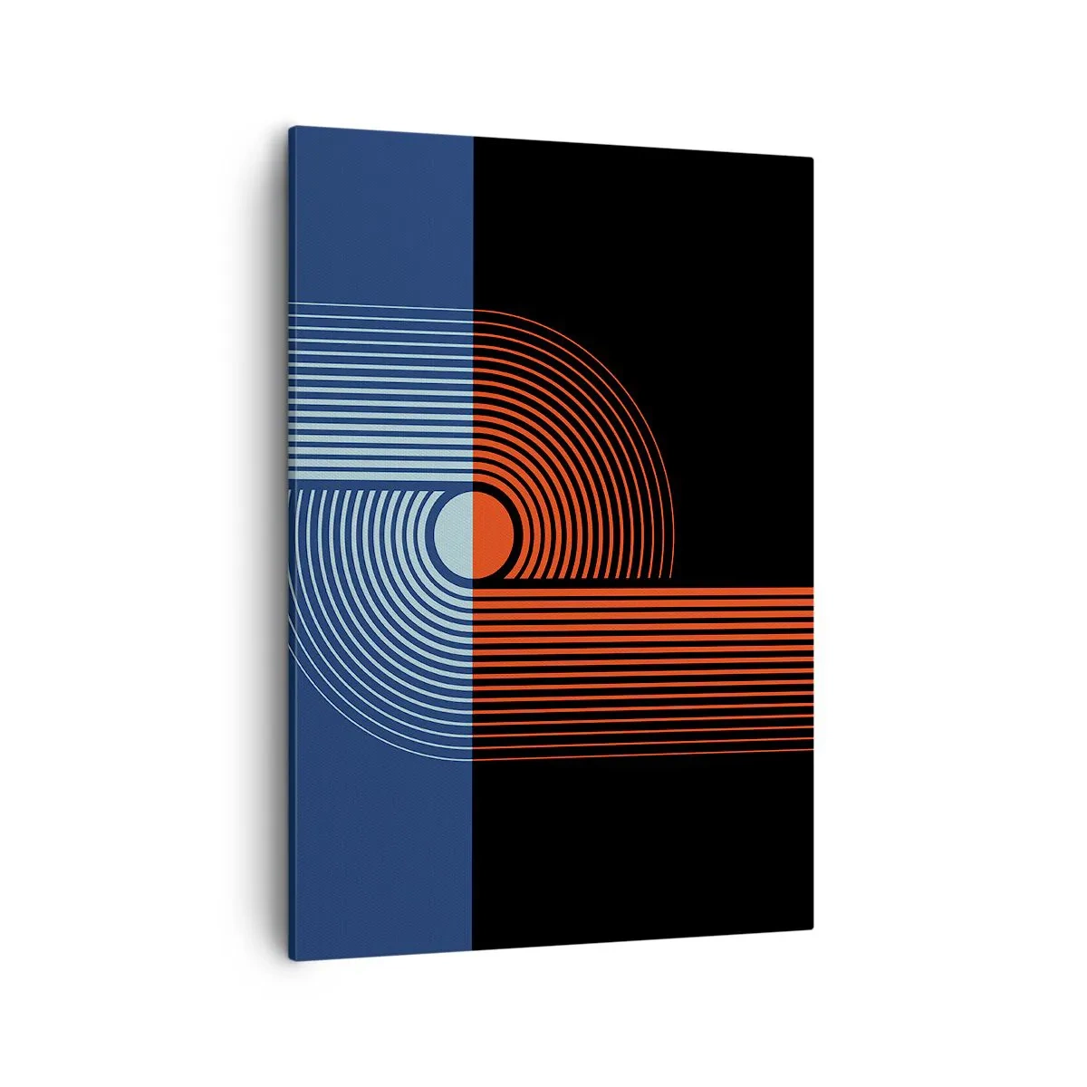 Canvas picture - In a Geometrical Embrace - 50x70 cm