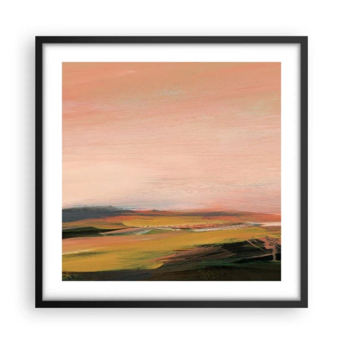 Poster in black frame - In Pink Tones - 50x50 cm