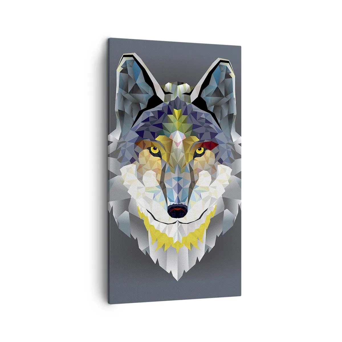 Canvas picture - Speaking of the Wolf - 45x80 cm