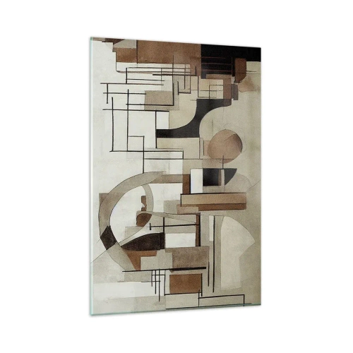 Glass picture - City Landscape 2.0 - 80x120 cm