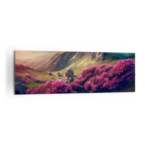 Canvas picture - Summer in the Mountains - 160x50 cm