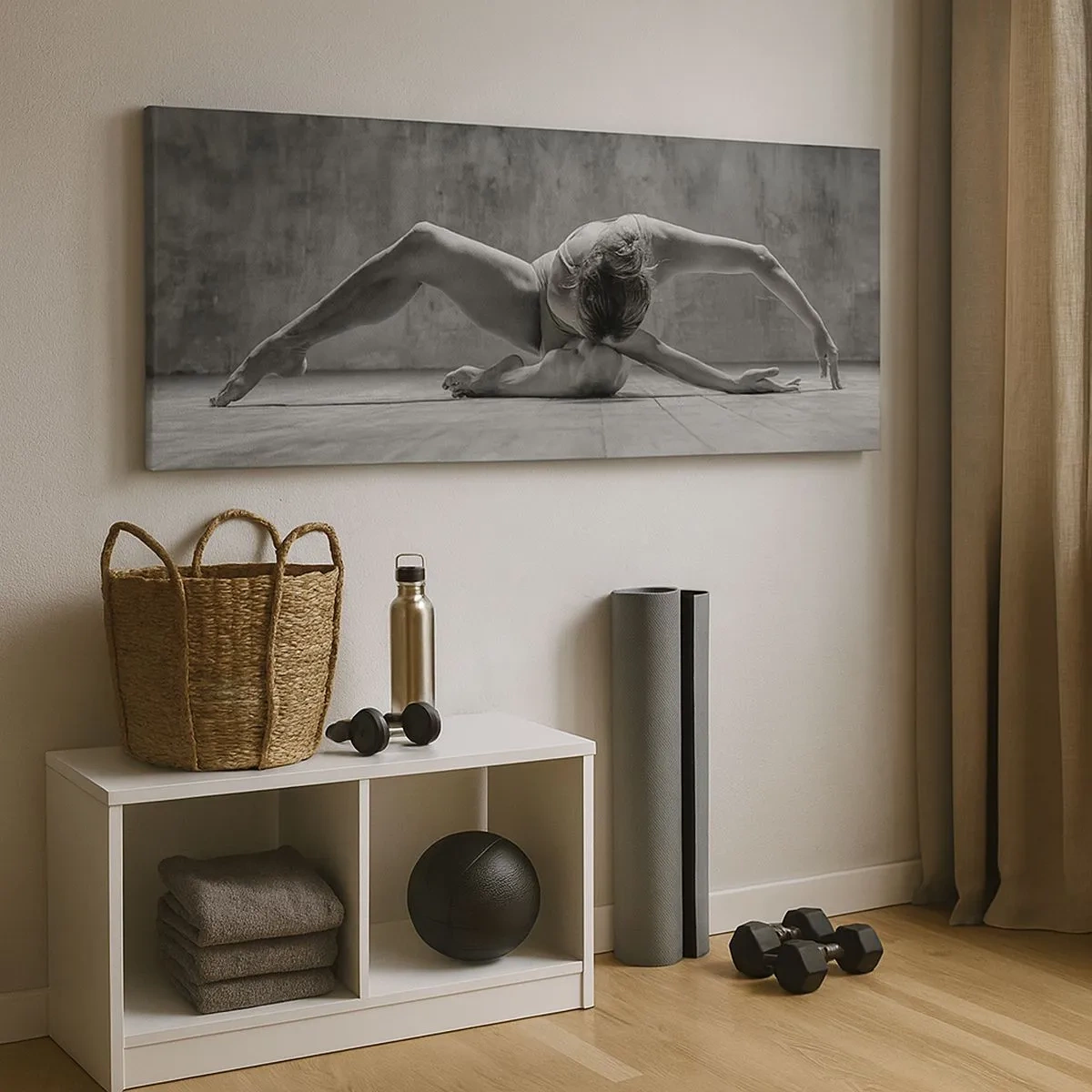 Canvas picture - Found Symmetry - 100x40 cm