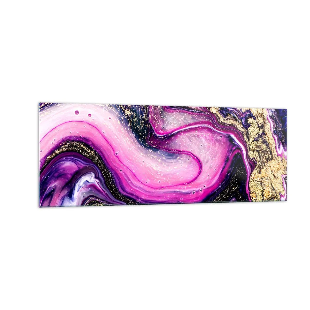 Glass picture - Behind the Scenes - 140x50 cm