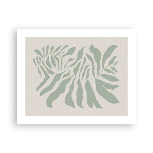 Poster - Emerald Branch - 50x40 cm