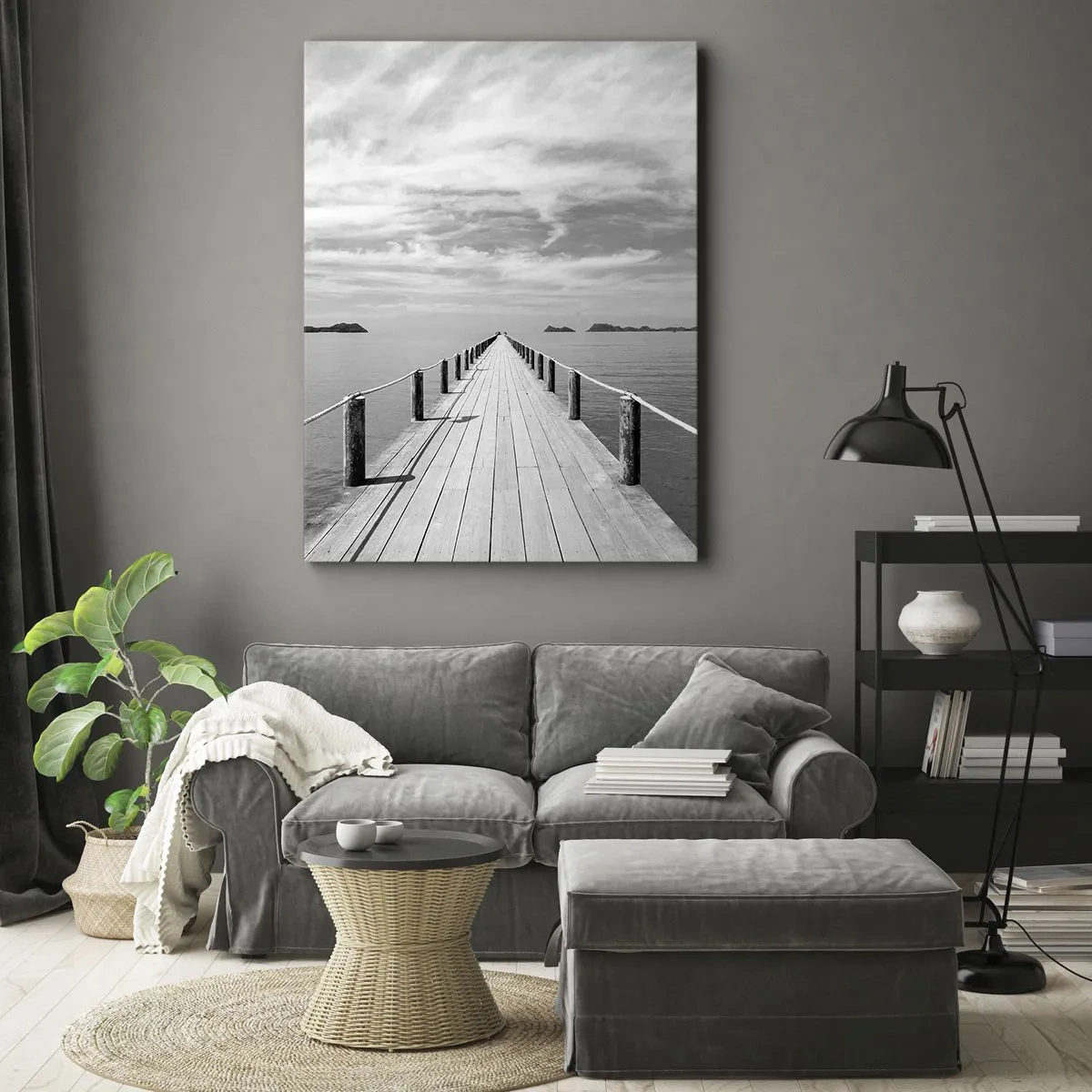 Canvas picture - Maybe a Trip… - 55x100 cm