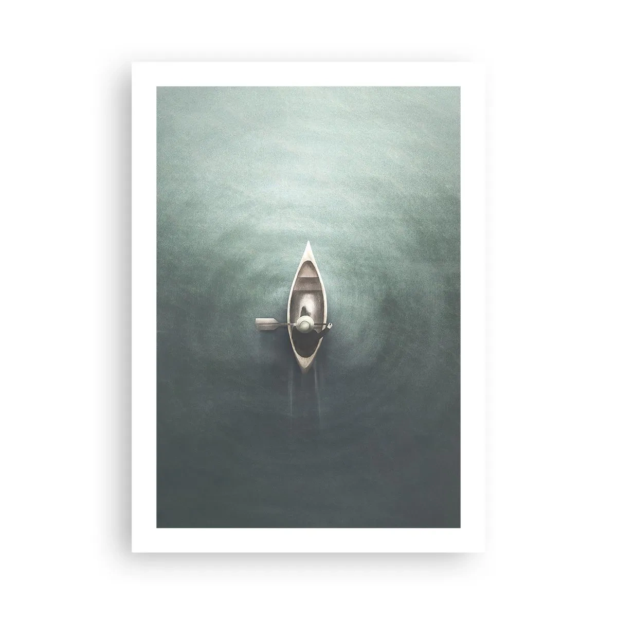 Poster - Through Moon Lake - 50x70 cm