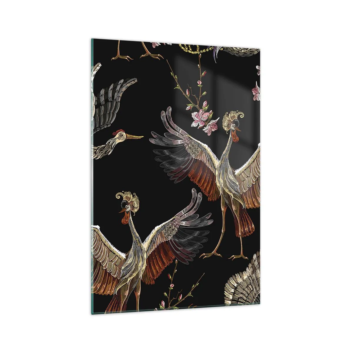 Glass picture - Fairy Tale Bird - 70x100 cm