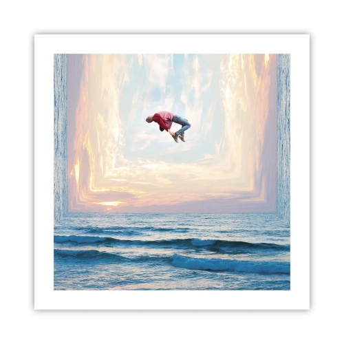 Poster - To Another Dimension - 50x50 cm