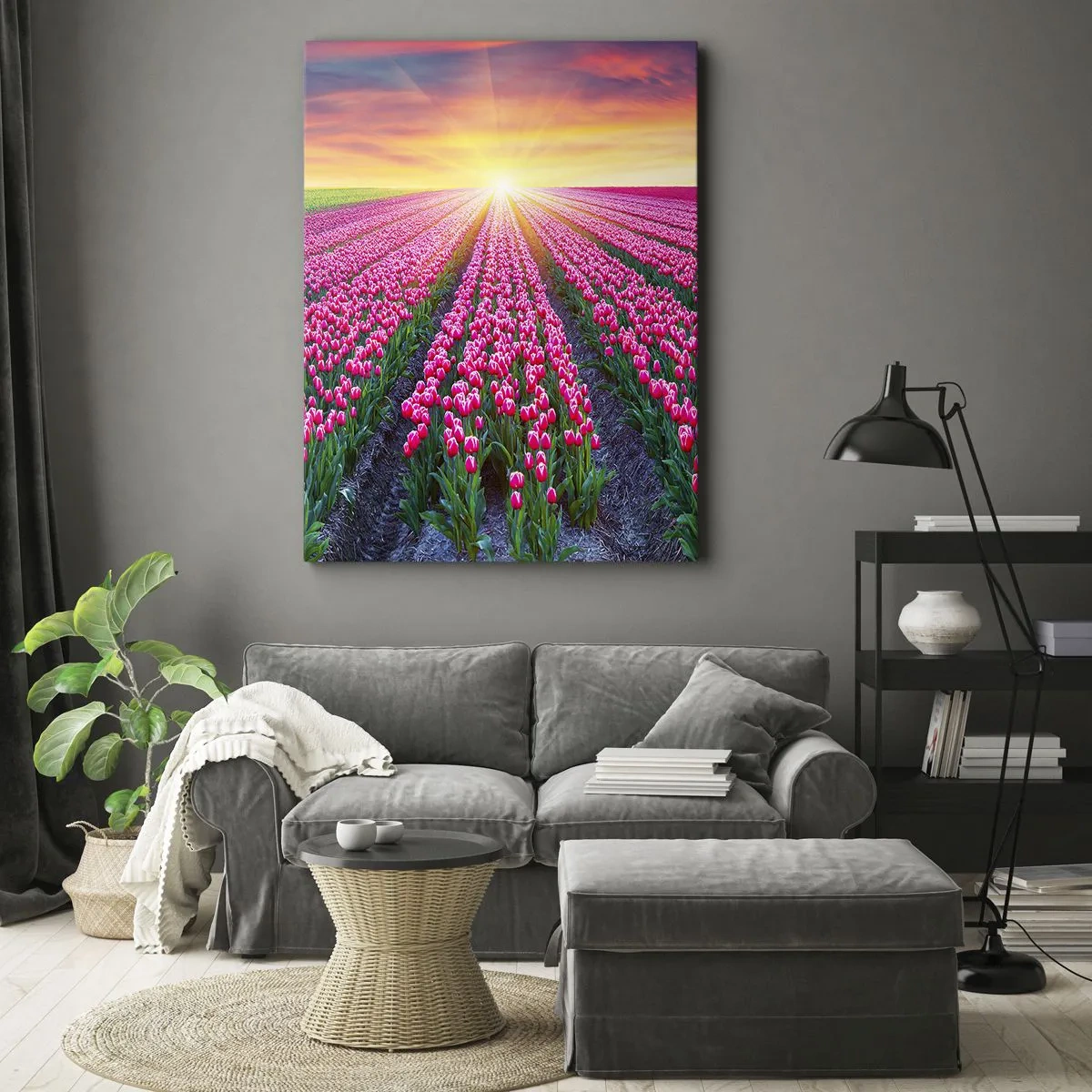 Canvas picture - Beauty Farm - 80x120 cm