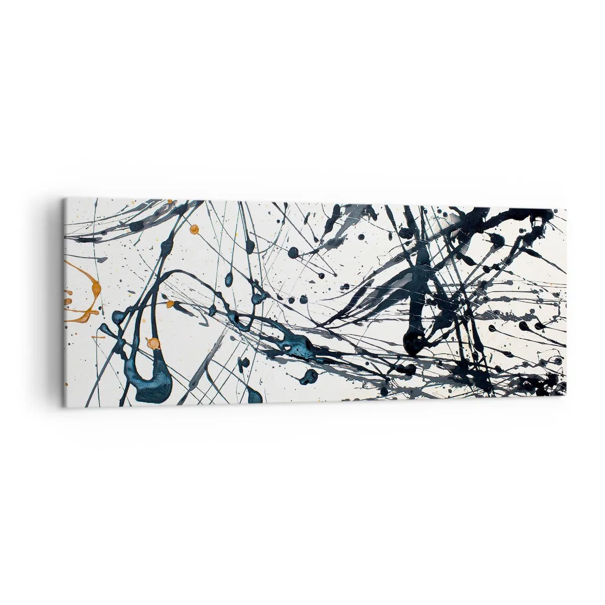 Canvas picture - Expressionist Abstract - 140x50 cm