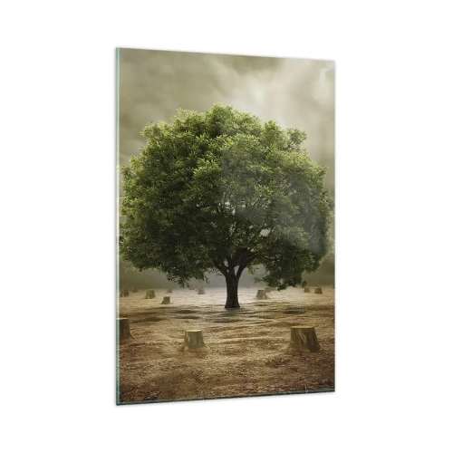 Glass picture - Entire Hope - 80x120 cm