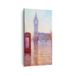 Canvas picture - London Autumn Day - 65x120 cm