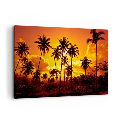 Canvas picture - Blazing Sun - 120x80 cm