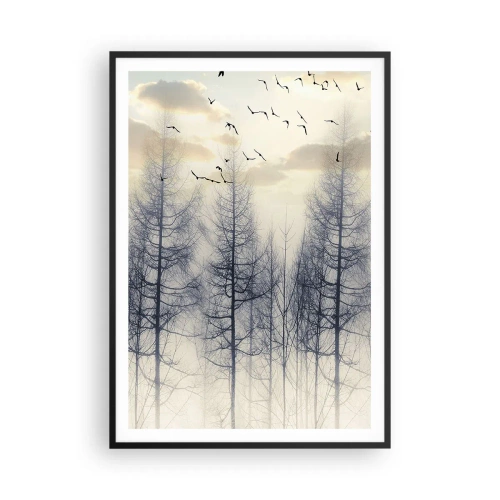 Poster in black frame - Spirits of the Forest - 70x100 cm