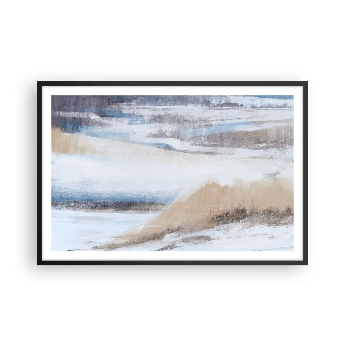 Poster in black frame - Winter Composition - 91x61 cm