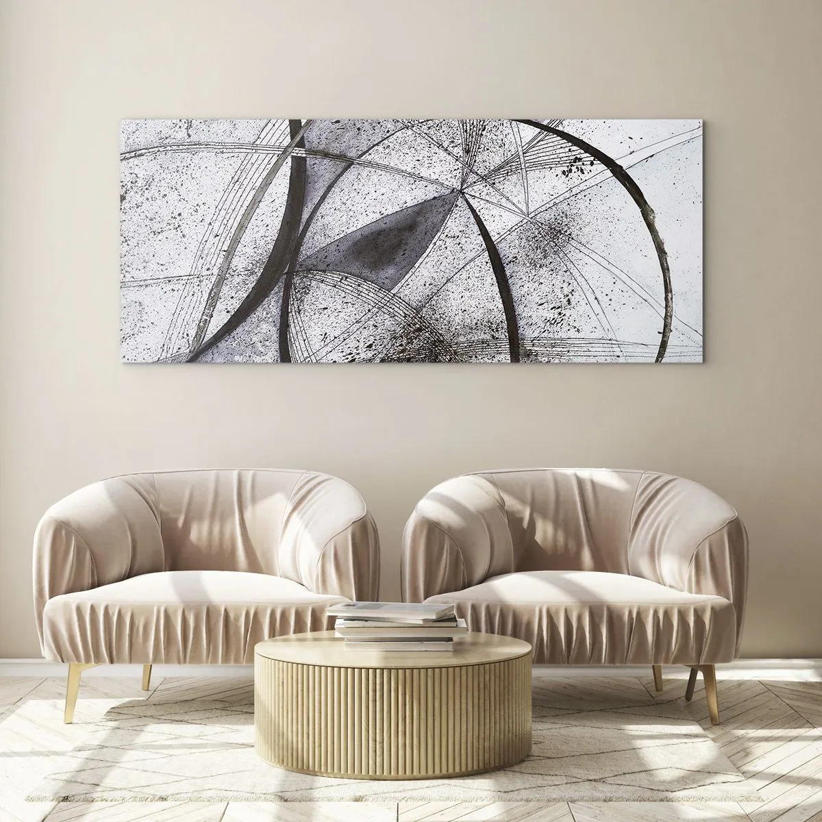 Glass picture - Futuristic Fantasy - 100x40 cm