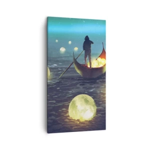 Canvas picture - Things that Philosophers Did Not Dream About - 45x80 cm