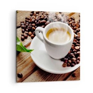 Canvas picture - Coffee Is Served - 50x50 cm