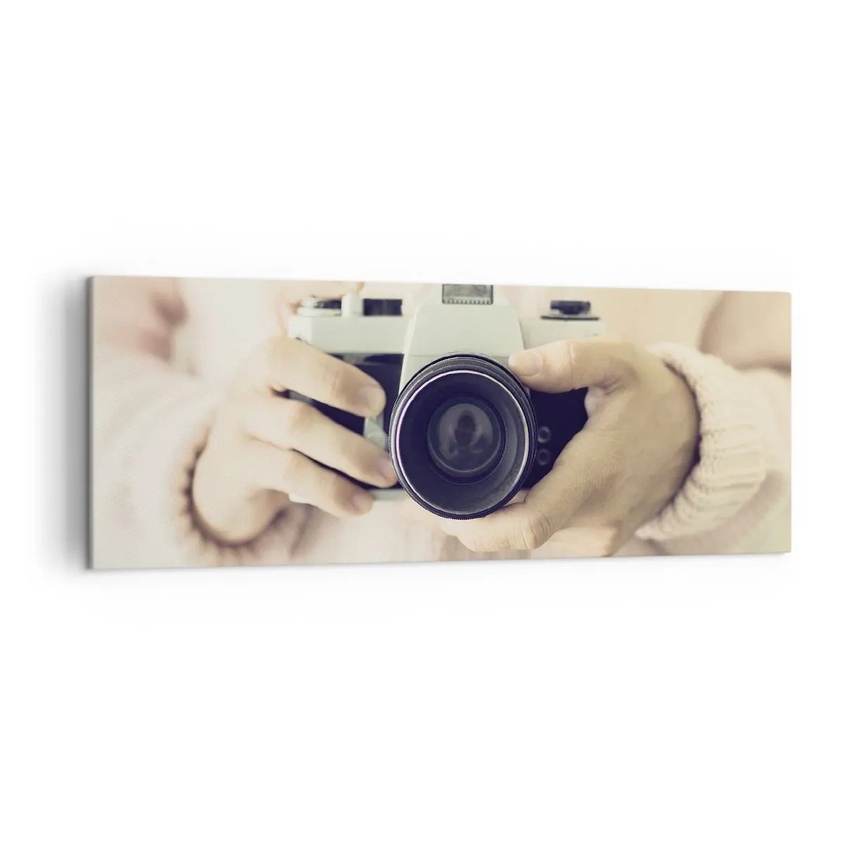 Canvas picture - To Know More… - 140x50 cm