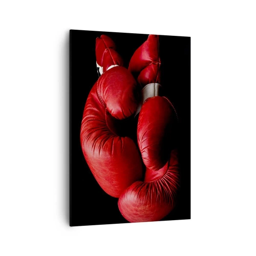 Canvas picture - Fight Emotions Are Behind Us - 70x100 cm