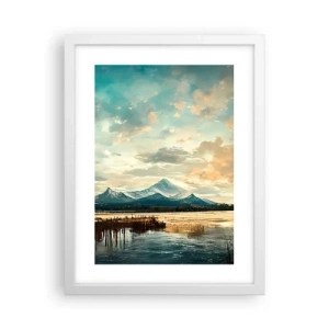 Poster in white frmae - Under Heaven's Protection - 30x40 cm