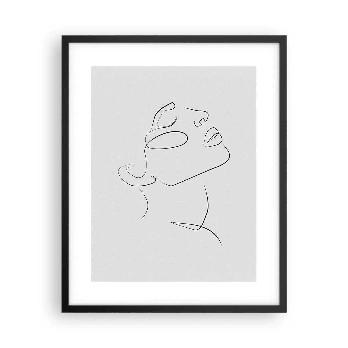 Poster in black frame - Meanders of a Dream - 40x50 cm