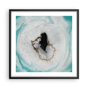 Poster in black frame - Into de Deep - 50x50 cm