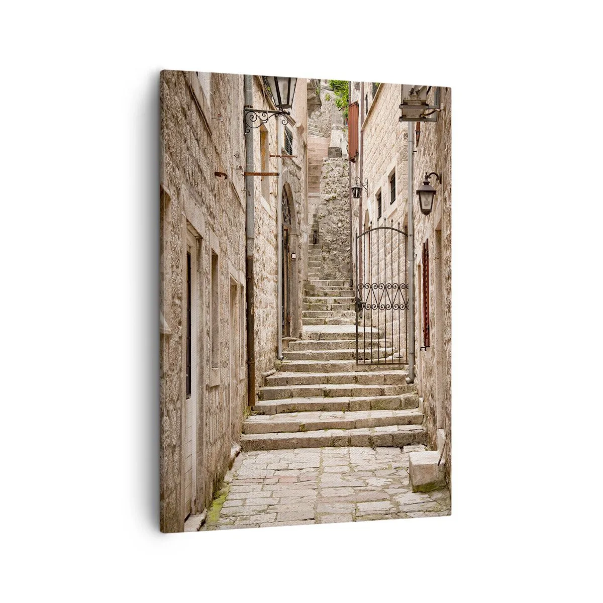Canvas picture - Magical Old Alley - 50x70 cm