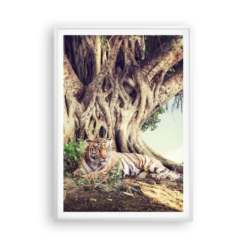 Poster in white frmae - View from the Genesis - 70x100 cm
