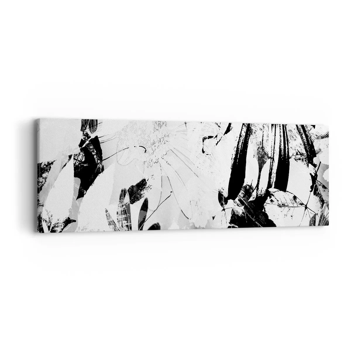 Canvas picture - Autumn in a Negative - 90x30 cm