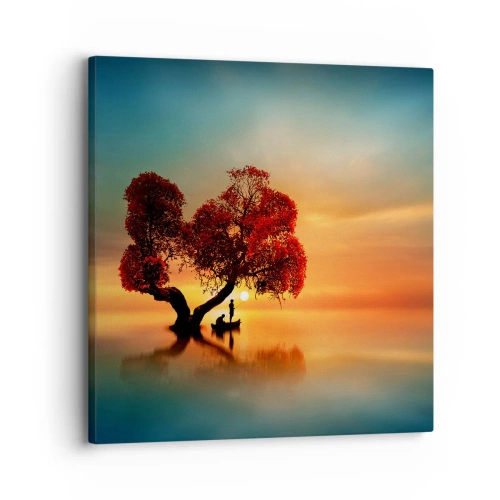 Canvas picture - Far Away and Lost to the World - 30x30 cm