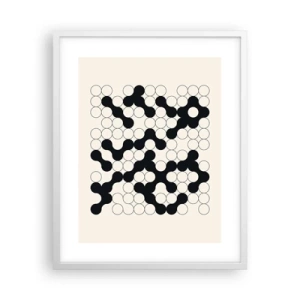 Poster in white frmae - Chinese Play - Variation - 40x50 cm