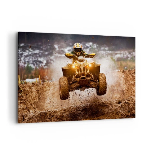 Canvas picture - No Risk No Fun - 100x70 cm