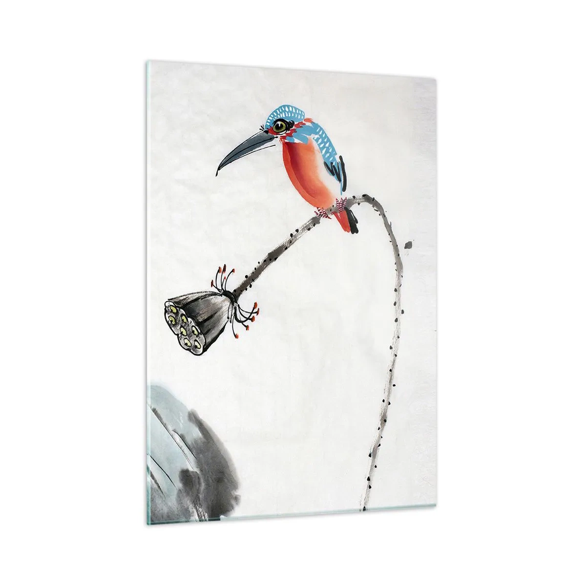 Glass picture - Life of a Meadow - 50x70 cm