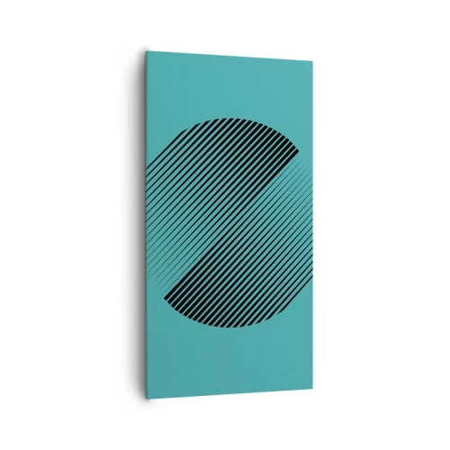 Canvas picture - Circle - Geometrical Variation - 65x120 cm