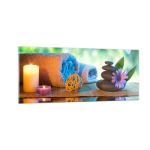 Glass picture - Time for the Body - 100x40 cm