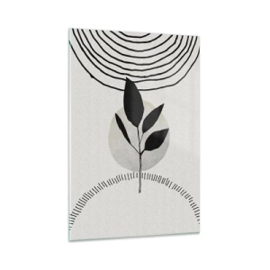 Glass picture - Composition: Rituals of Nature - 80x120 cm