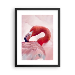 Poster in black frame - Bird Look - 30x40 cm