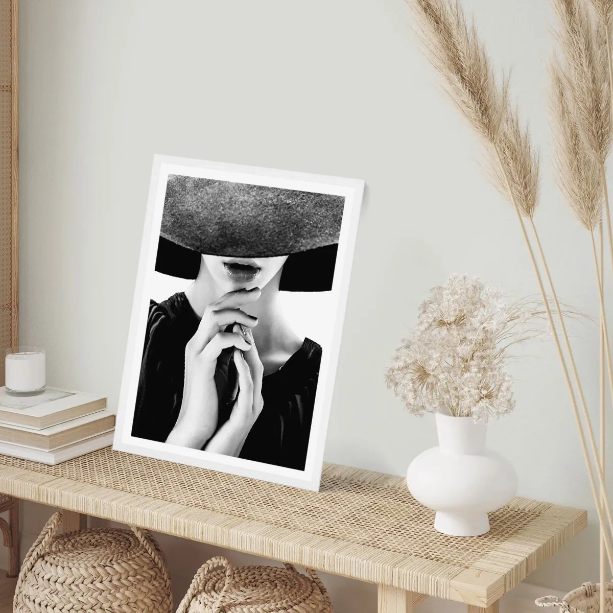 Poster in white frmae - Hidden Beauty - 50x70 cm