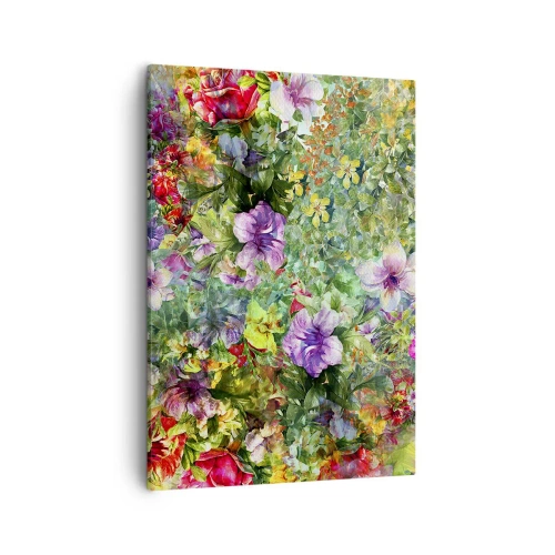 Canvas picture - Lost in the Flowers - 50x70 cm