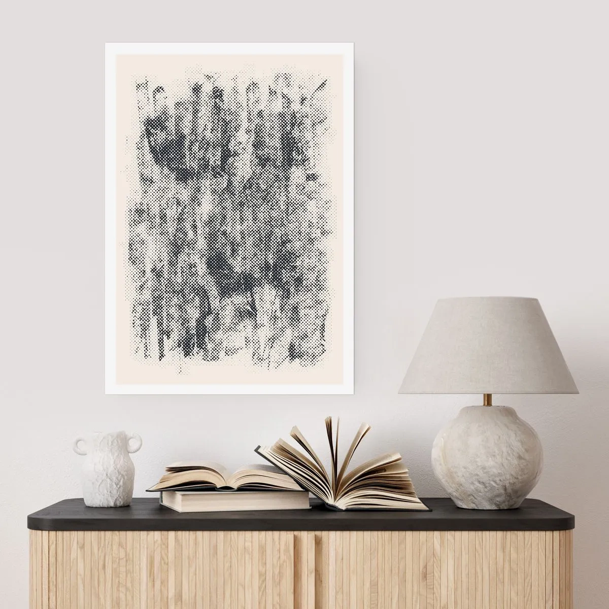 Poster - Foggy Composition - 40x50 cm